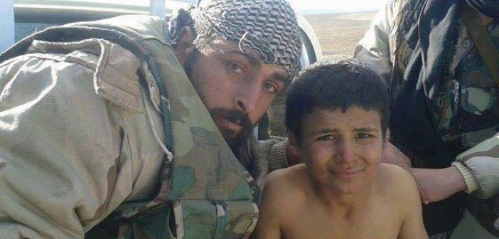 11 Year Old ISIS Fighter Captured by Syrian Army Special Forces